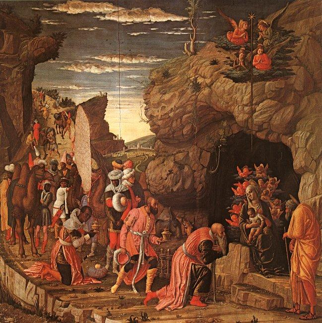 Andrea Mantegna Adoration of the Magi France oil painting art